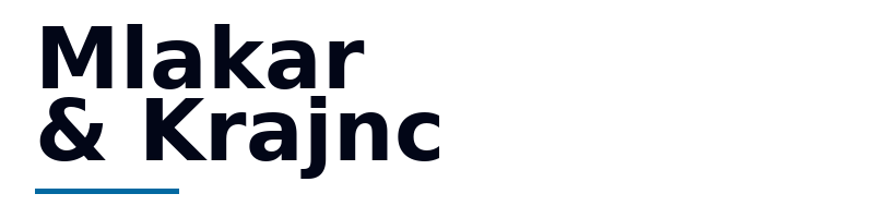 Mlakar & Krajnc logo